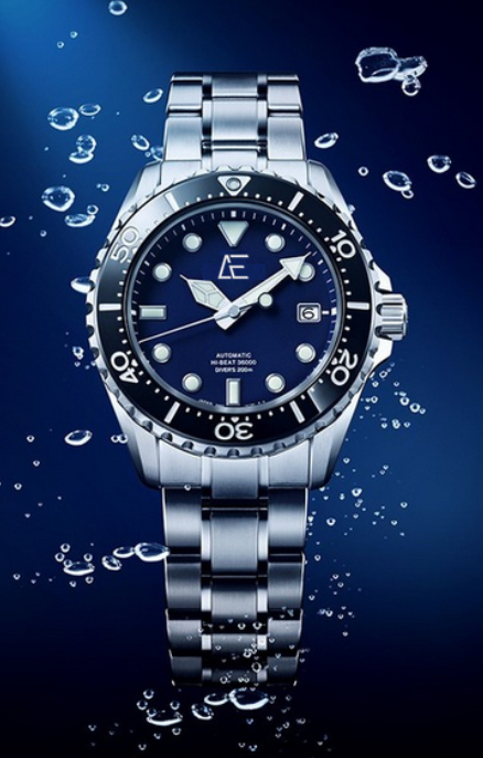 montre bleue